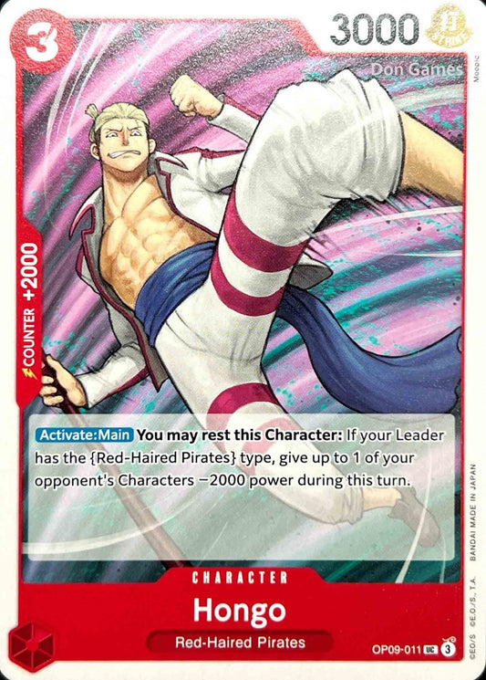 OP09-011 Hongo Character Card