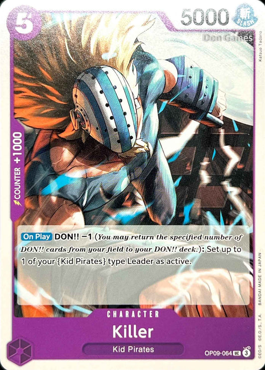 OP09-064 Killer Character Card