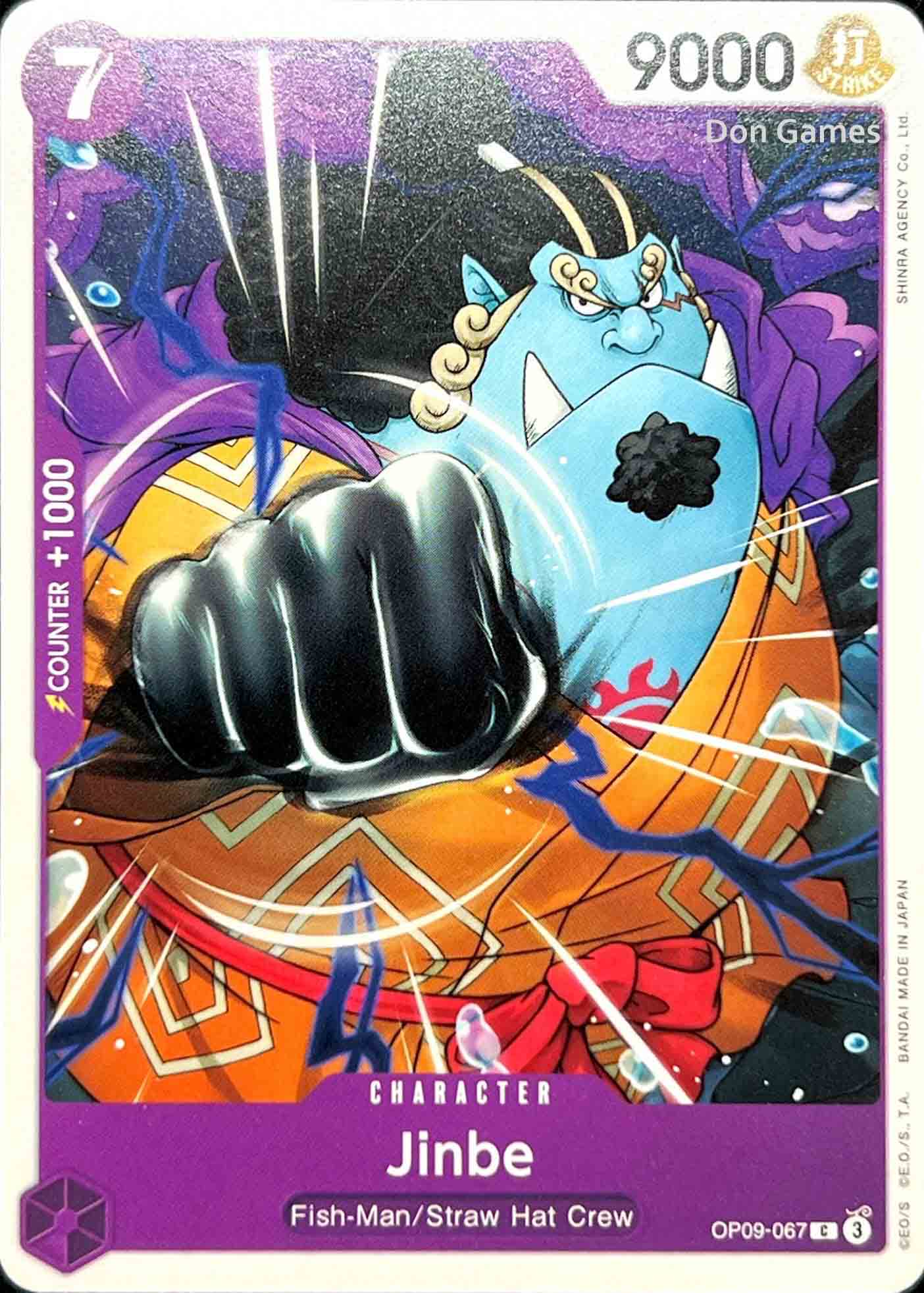 OP09-067 Jinbe Character Card