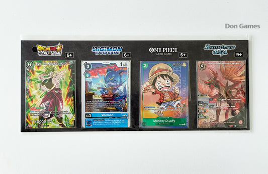 Gen Con 2023 / Pax / Anime Convention Promo BANDAI Promo Sheet (Digimon, One Piece, DBS & Battle Spirits)