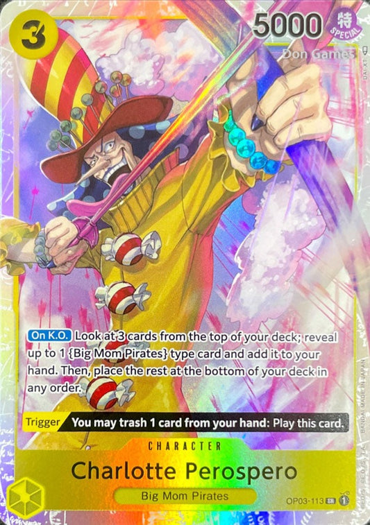 OP03-113 Charlotte Perospero Character Card