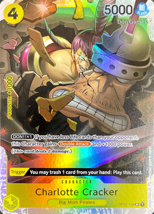 OP03-108 Charlotte Cracker Character Card