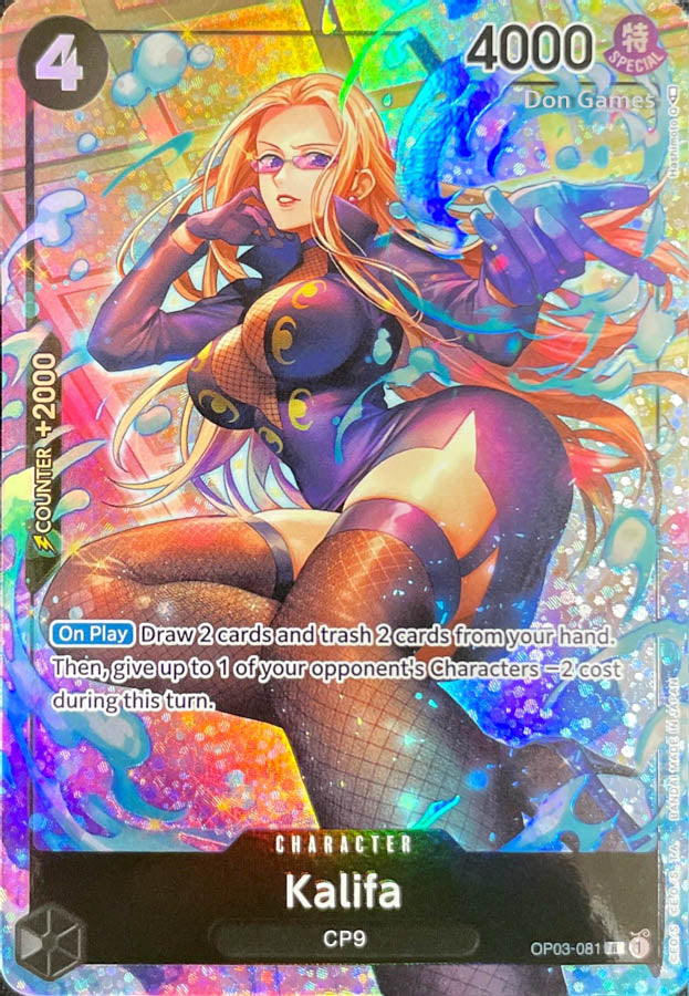 OP03-081 Kalifa Character Card Alternate Art