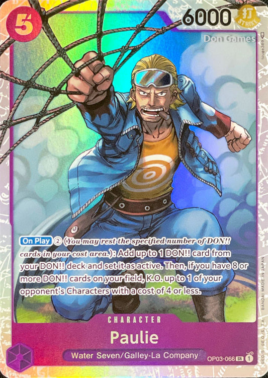 OP03-066 Paulie Character Card