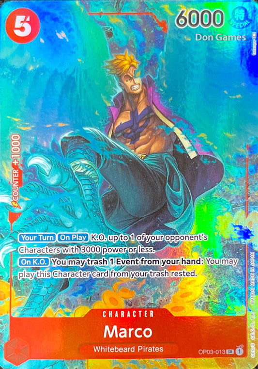 OP03-013 Marco Character Card Alternate Art