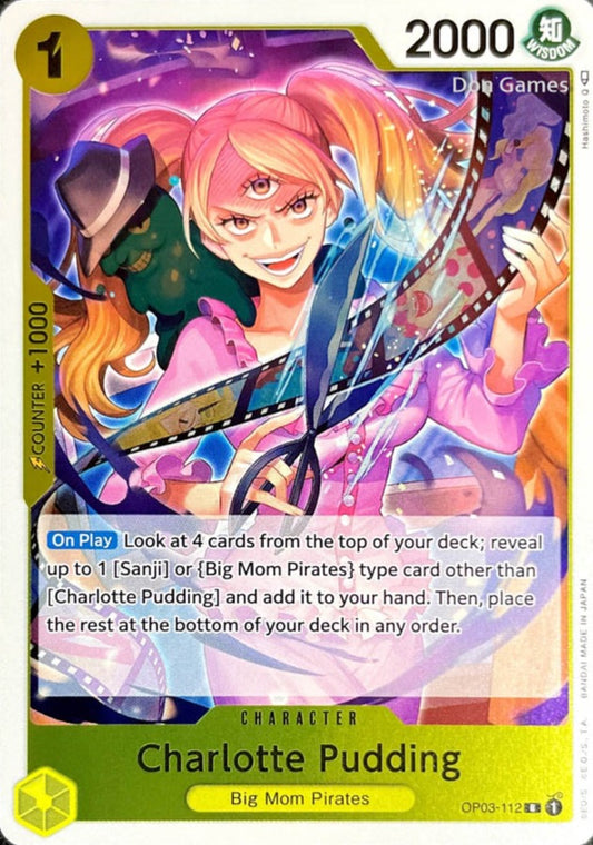 OP03-112 Charlotte Pudding Character Card