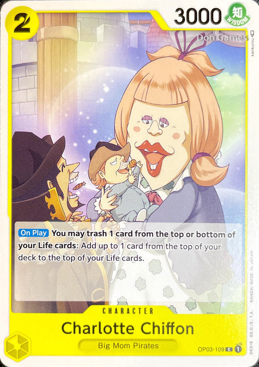 OP03-109 Charlotte Chiffon Character Card