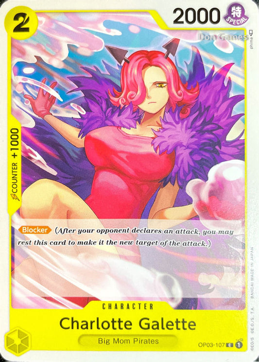 OP03-107 Charlotte Galette Character Card