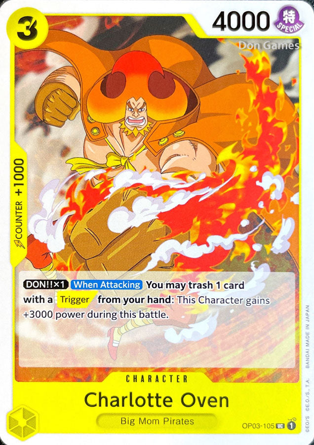 OP03-105 Charlotte Oven Character Card