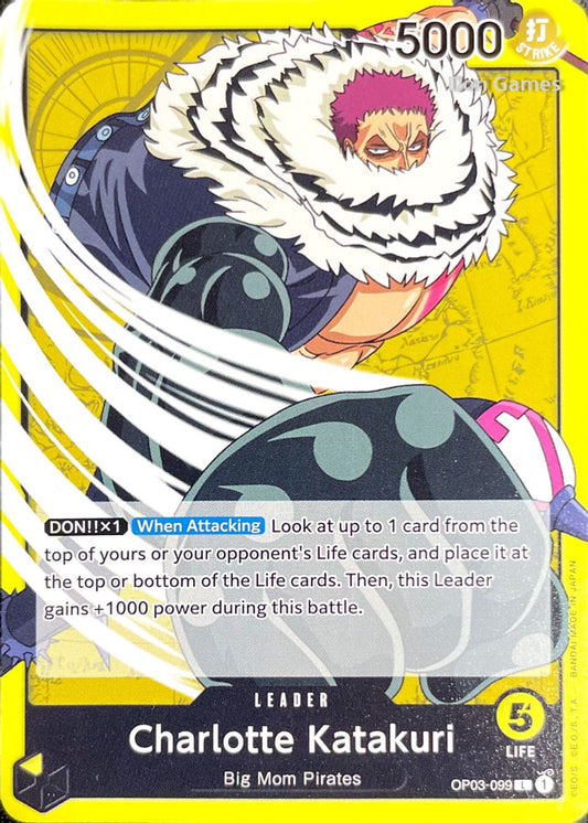 OP03-099 Charlotte Katakuri Leader Card