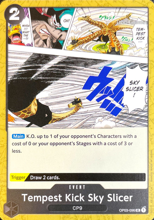 OP03-096 Tempest Kick Sky Slicer Event Card