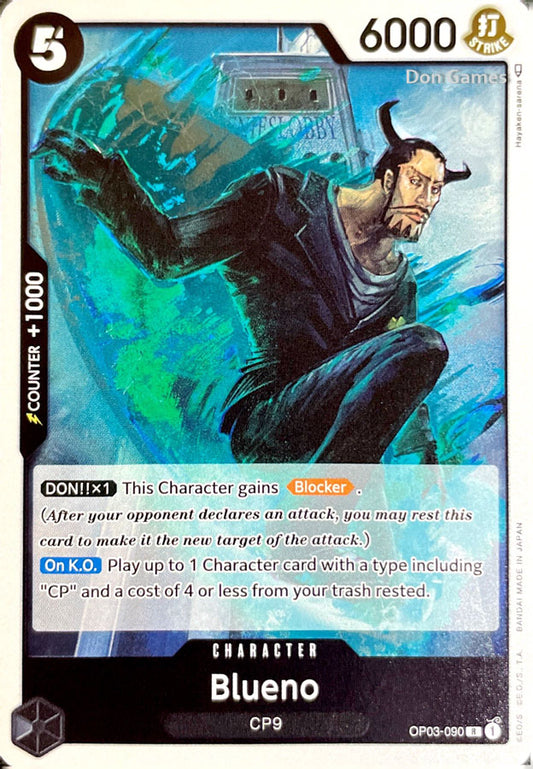 OP03-090 Blueno Character Card