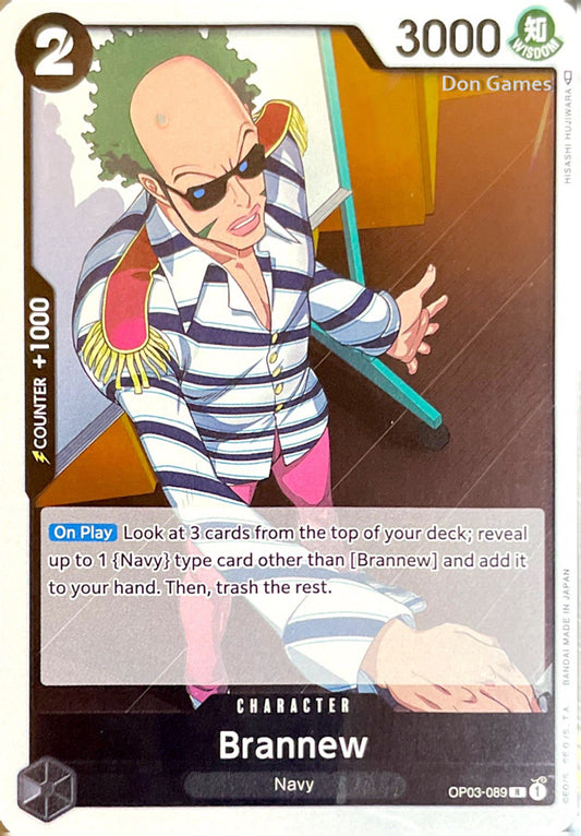 OP03-089 Brannew Character Card