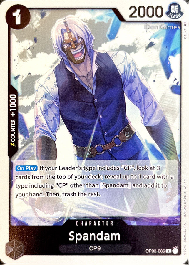 OP03-086 Spandam Character Card