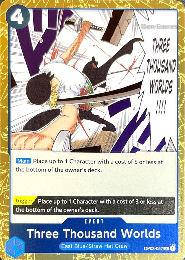 OP03-057 Three Thousand Worlds Event Card