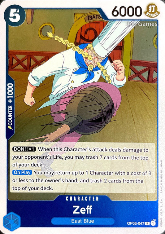 OP03-047 Zeff Character Card