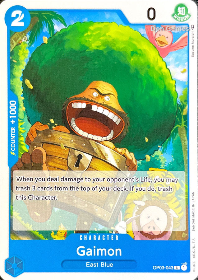 OP03-043 Gaimon Character Card – Don Games