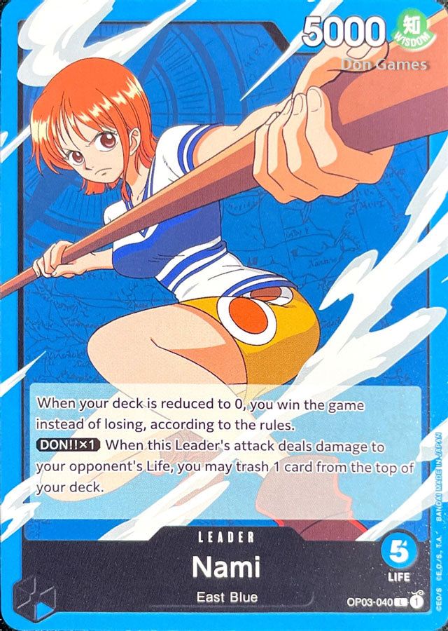 OP03-040 Nami Leader Card