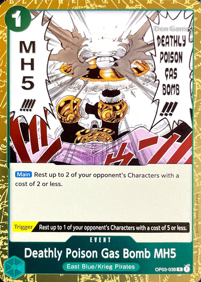 OP03-038 Deathly Poison Gas Bomb MH5 Event Card