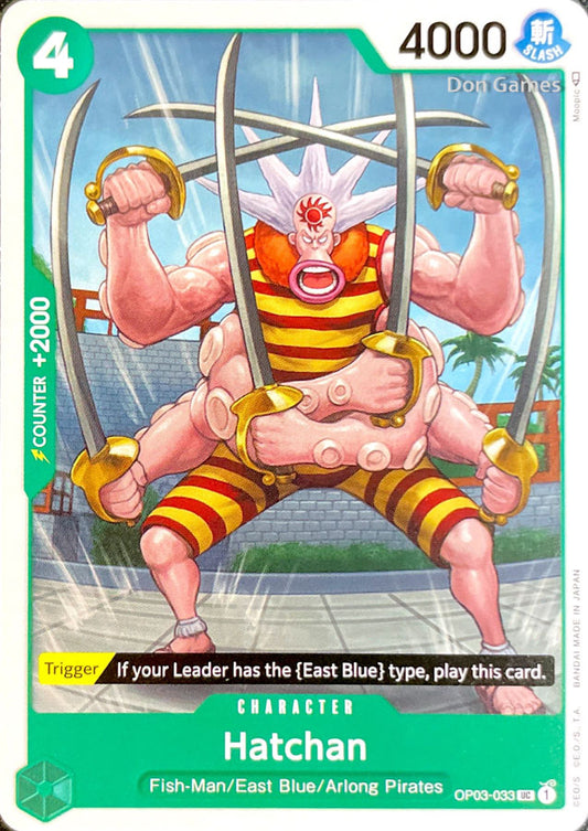 OP03-033 Hatchan Character Card