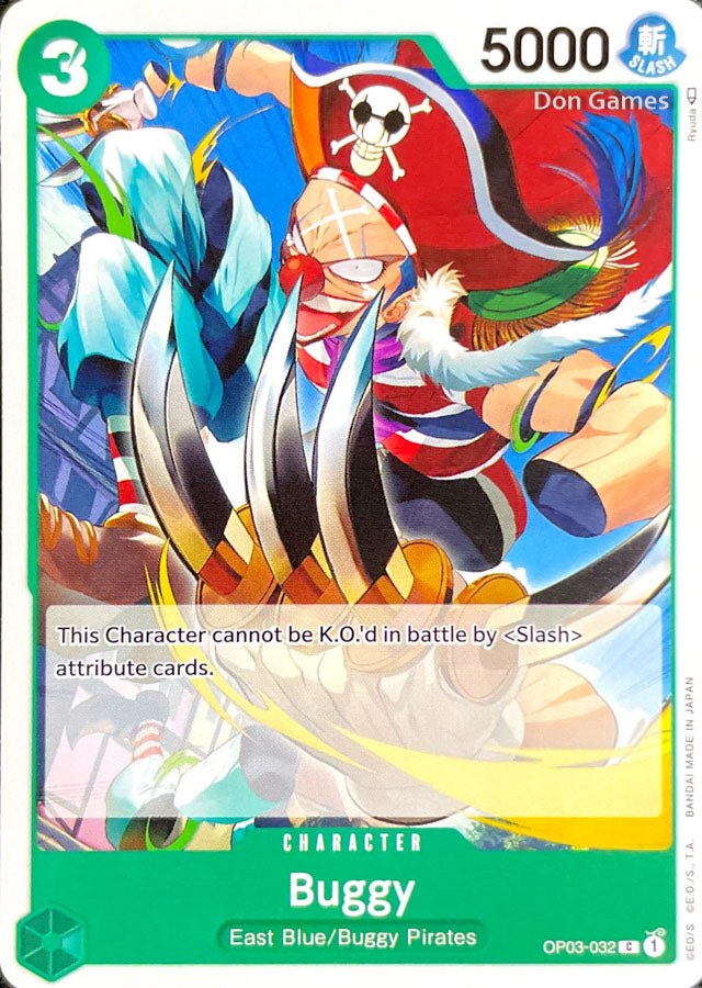 OP03-032 Buggy Character Card