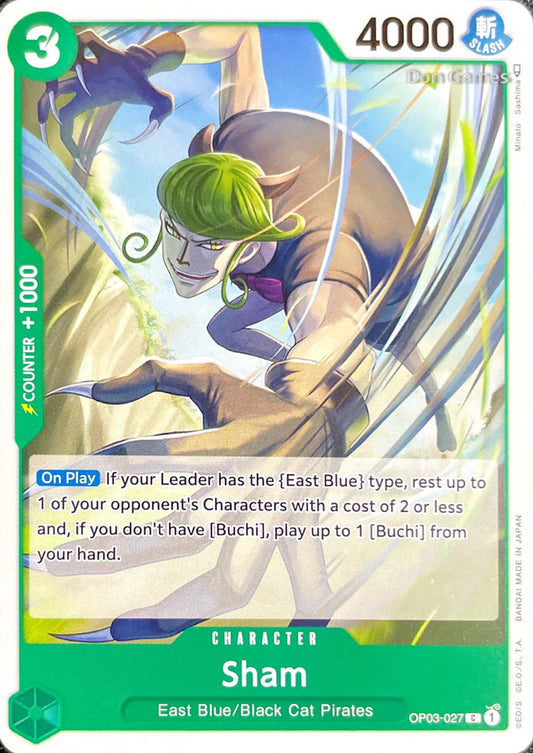 OP03-027 Sham Character Card