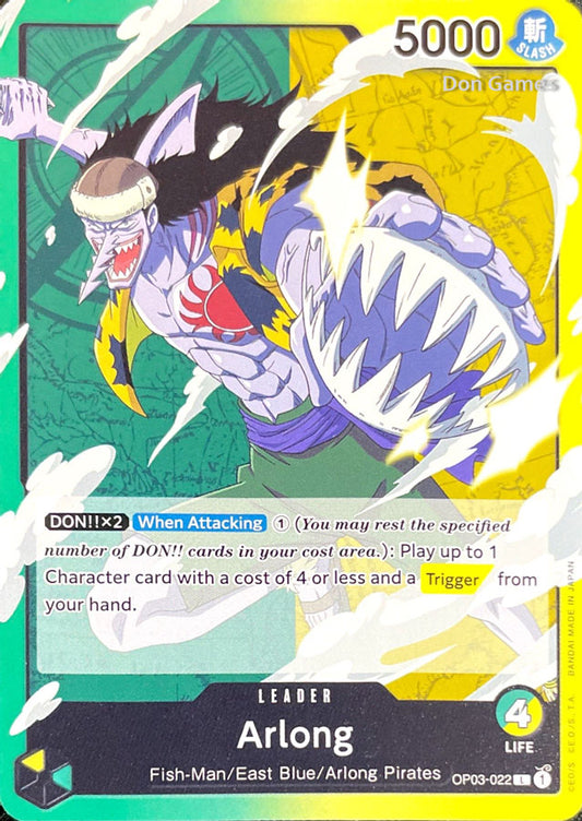 OP03-022 Arlong Leader Card