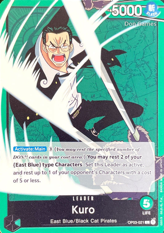 OP03-021 Kuro Leader Card