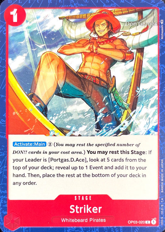 OP03-020 Striker Stage Card