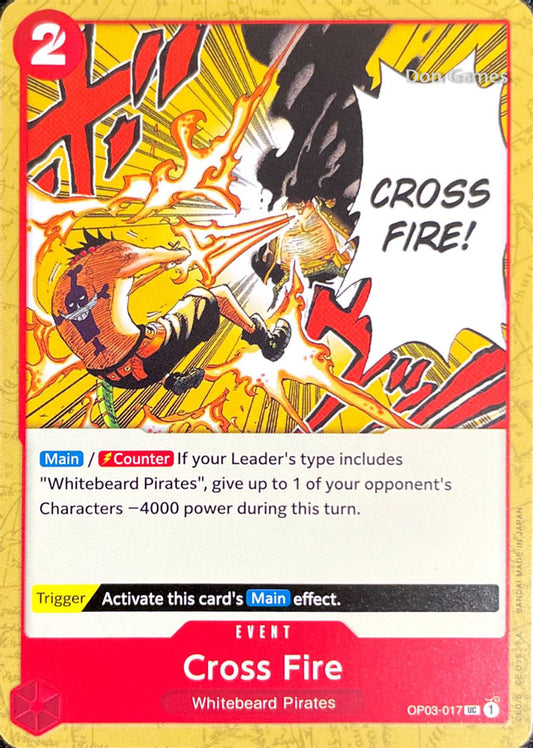 OP03-017 Cross Fire Event Card