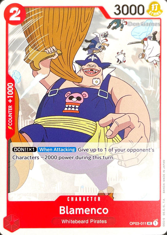 OP03-011 Blamenco Character Card