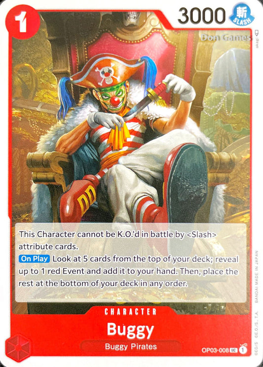 OP03-008 Buggy Character Card