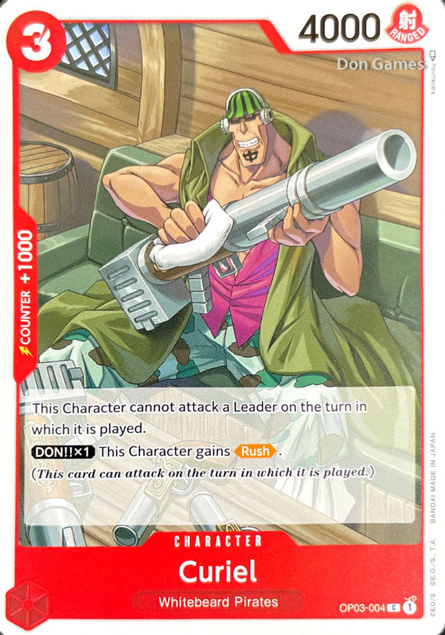 OP03-004 Curiel Character Card