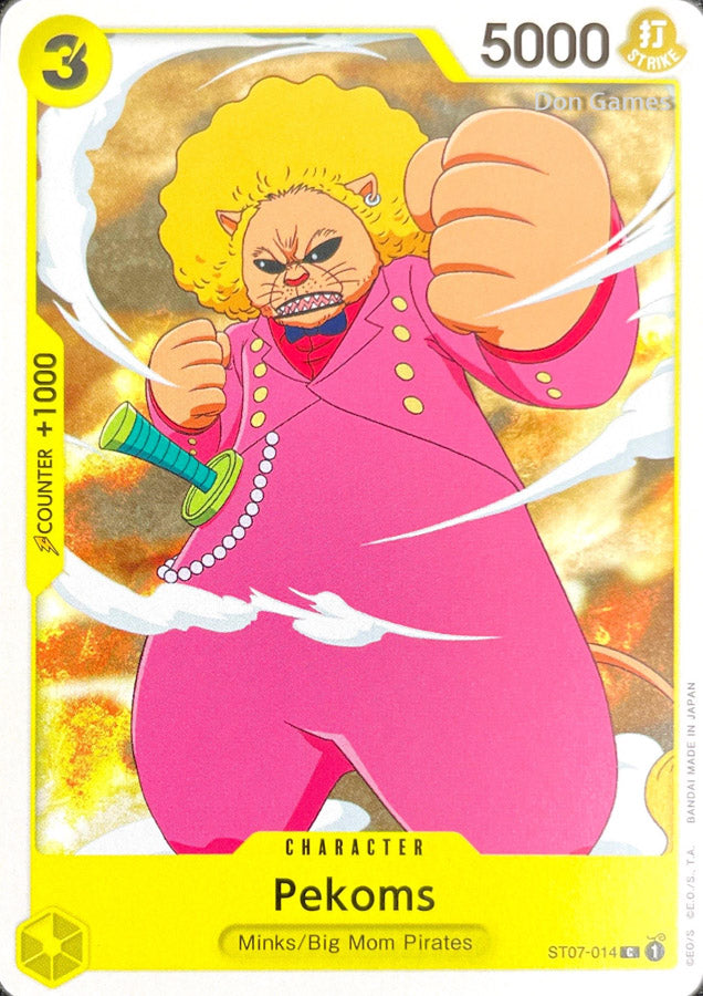 ST07-014 Pekoms Character Card