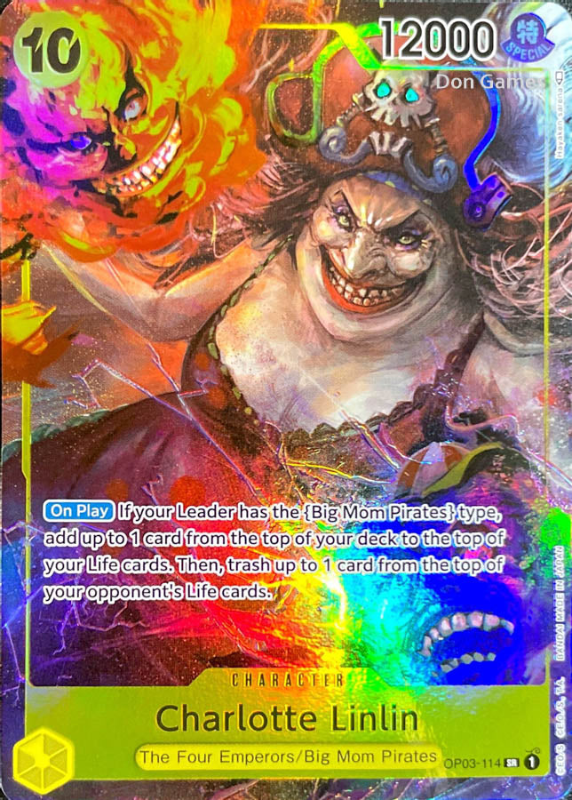 OP03-114 Charlotte Linlin Character Card Alternate Art