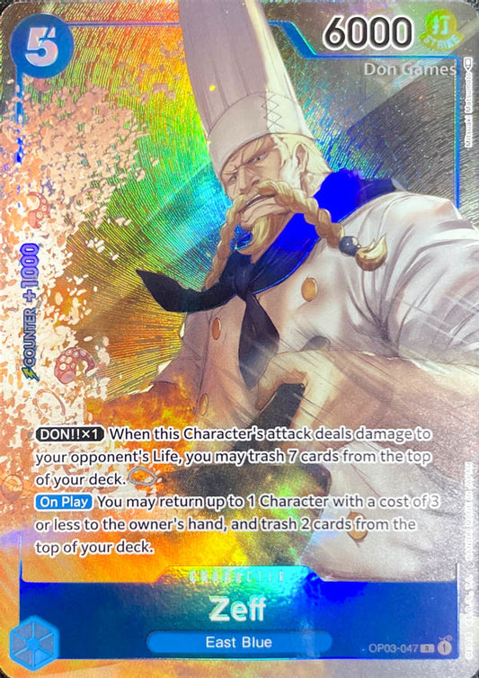 OP03-047 Zeff Character Card Alternate Art