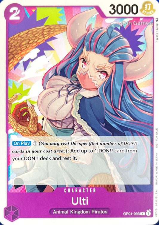 OP01-093 Ulti Character Card Alternate Art Promo