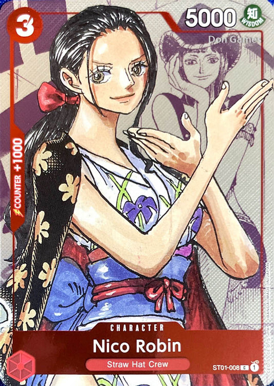 ST01-008 Nico Robin Character Card 25th ANNIVERSARY PREMIUM COLLECTION