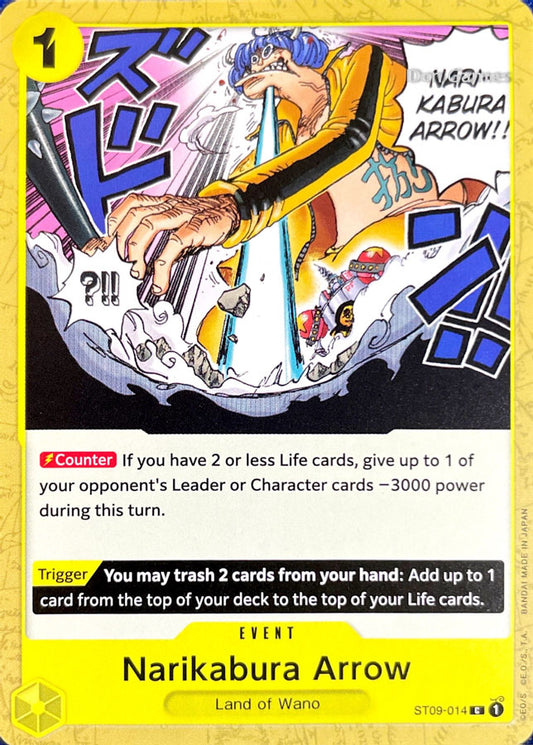 ST09-014 Narikabura Arrow Event Card