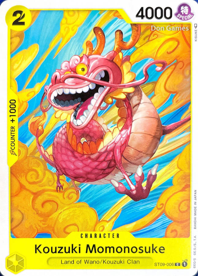 ST09-006 Kouzuki Momonosuke Character Card