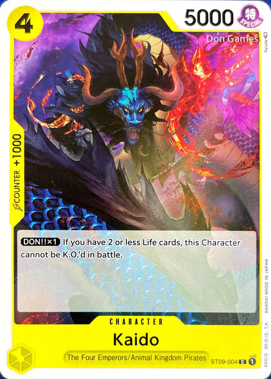 ST09-004 Kaido Character Card