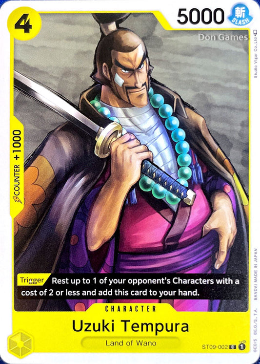 ST09-002 Uzuki Tempura Character Card