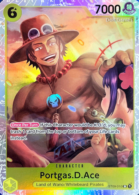 ST09-010 Portgas. D. Ace Character Card