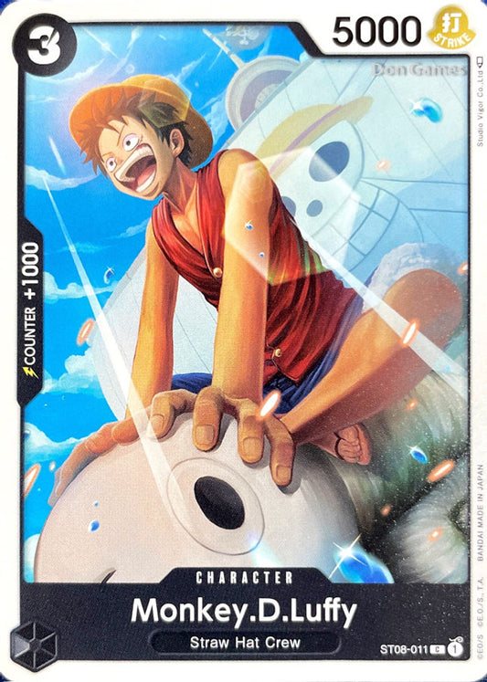 ST08-011 Monkey. D. Luffy Character Card
