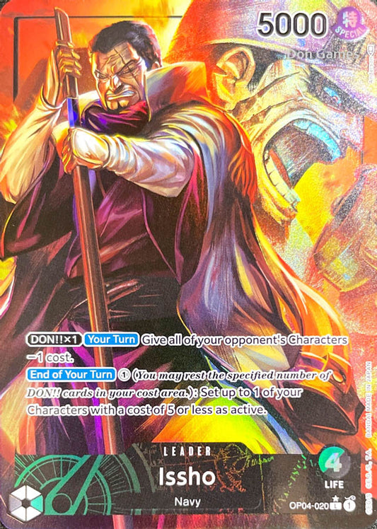 OP04-020 Issho Leader Card Alternate Art