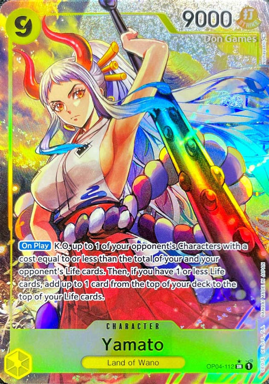 OP04-112 Yamato Character Card Alternate Art