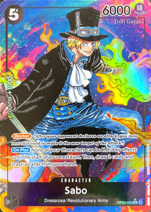 OP04-083 Sabo Character Card Alternate Art