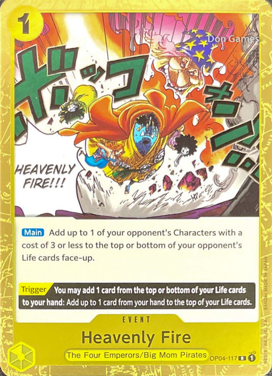 OP04-117 Heavenly Fire Event Card