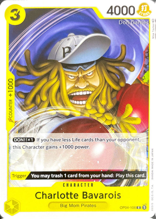 OP04-106 Charlotte Bavarois Character Card