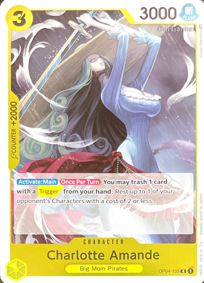 OP04-105 Charlotte Amande Character Card